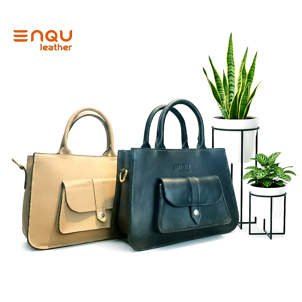 Women's Leather Handbag - Image 6