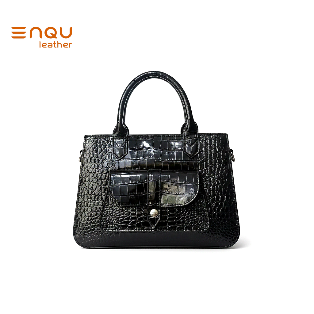 Women's Leather Handbag - Image 4